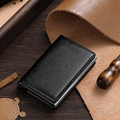 Premium Leather Business Card Holder Acalora