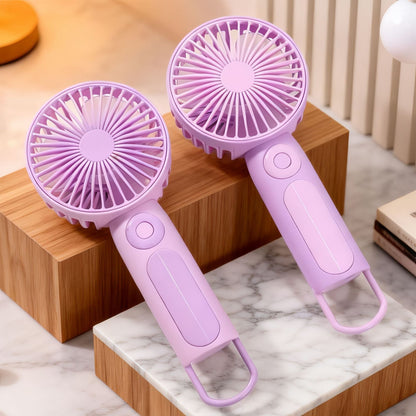 Ladies' Portable Handheld Fan with Ergonomic Handle Karnz