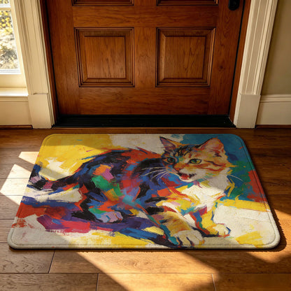 Unisex Cartoon-Themed Area Mat