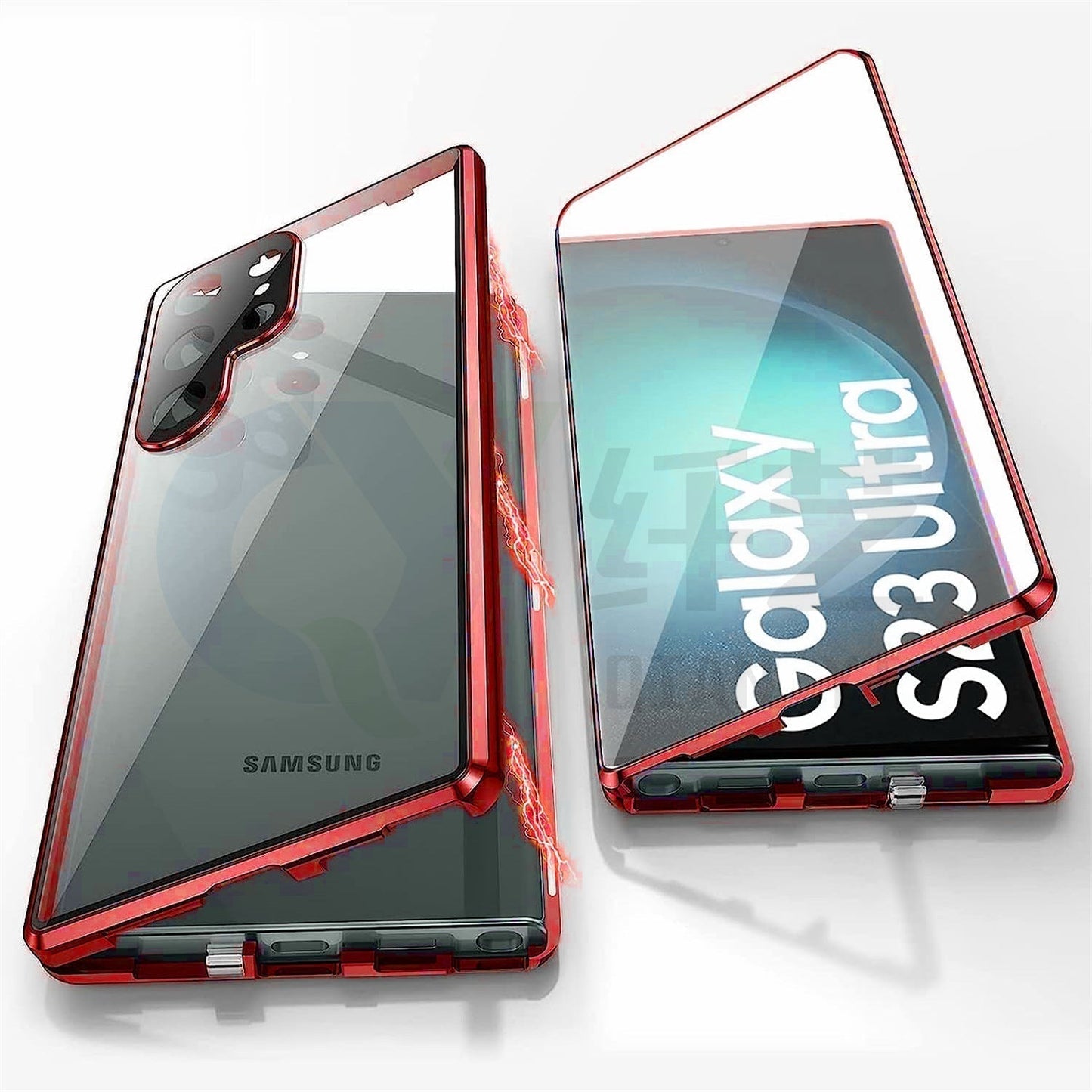 Sandsberg | Magnetic Samsung Glass Case | Double-Sided Tempered Glass