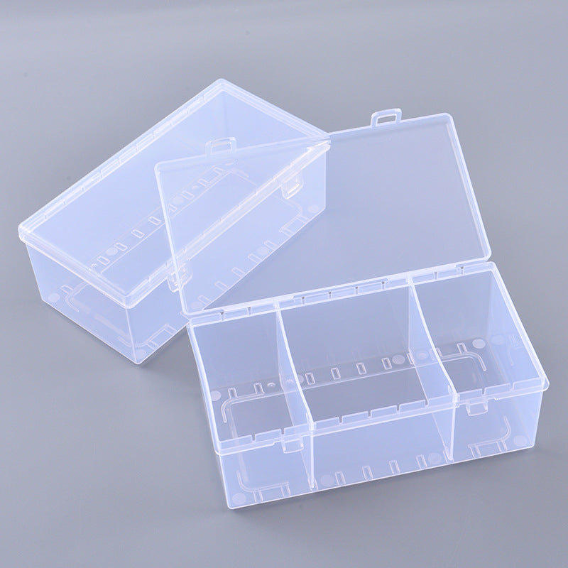 Large Clear Craft Storage Case Acalora