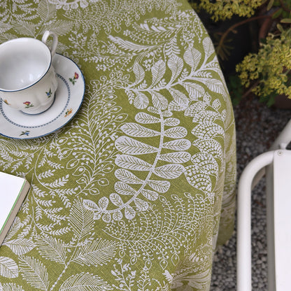 Botanical Print Tablecloth