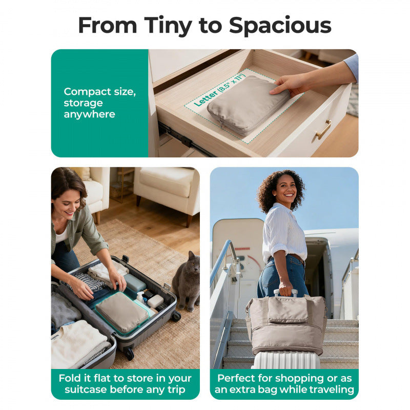 Stylish Multi-Functional Travel Tote Acalora