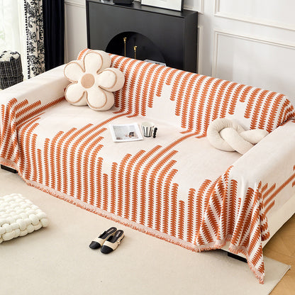 Elegant Textured Sofa Cover