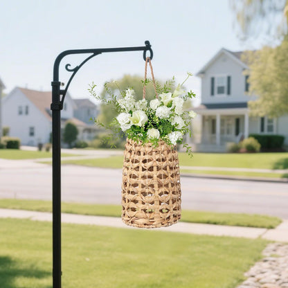 Handwoven basket with suspension device Acalora