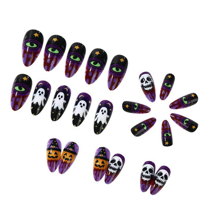 Creative Halloween-style artificial nails Acalora