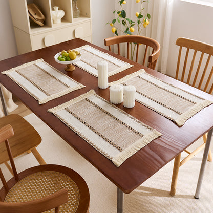 Decorative Fringed Table Runner