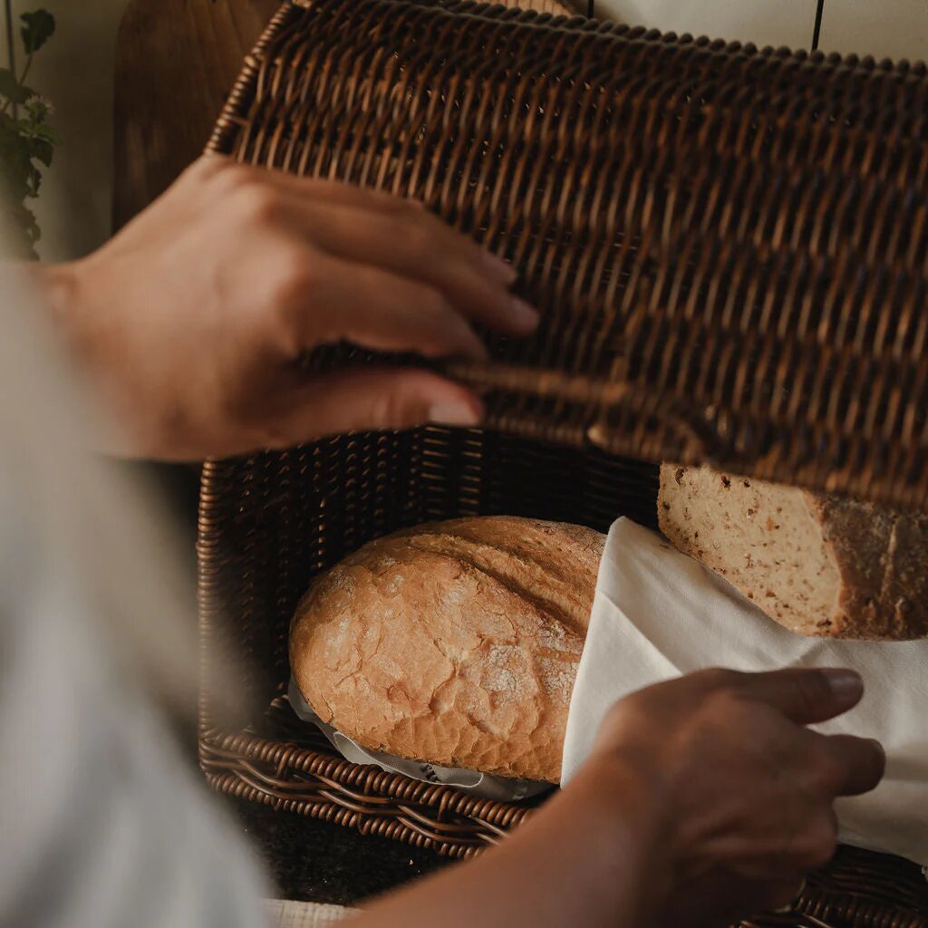 Bread basket with lid Acalora