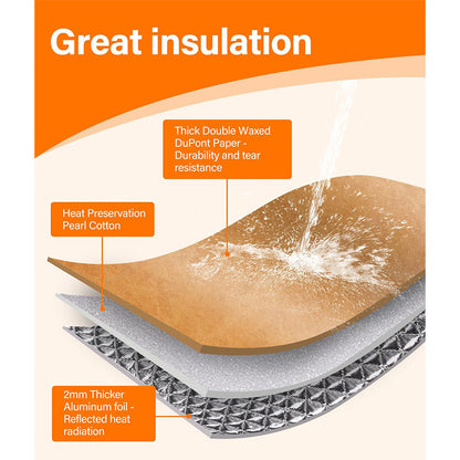 Insulated Thermal Food Carrier Tote Acalora