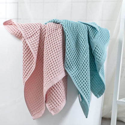 Ladies' Waffle Fabric Bath Towel Karnz