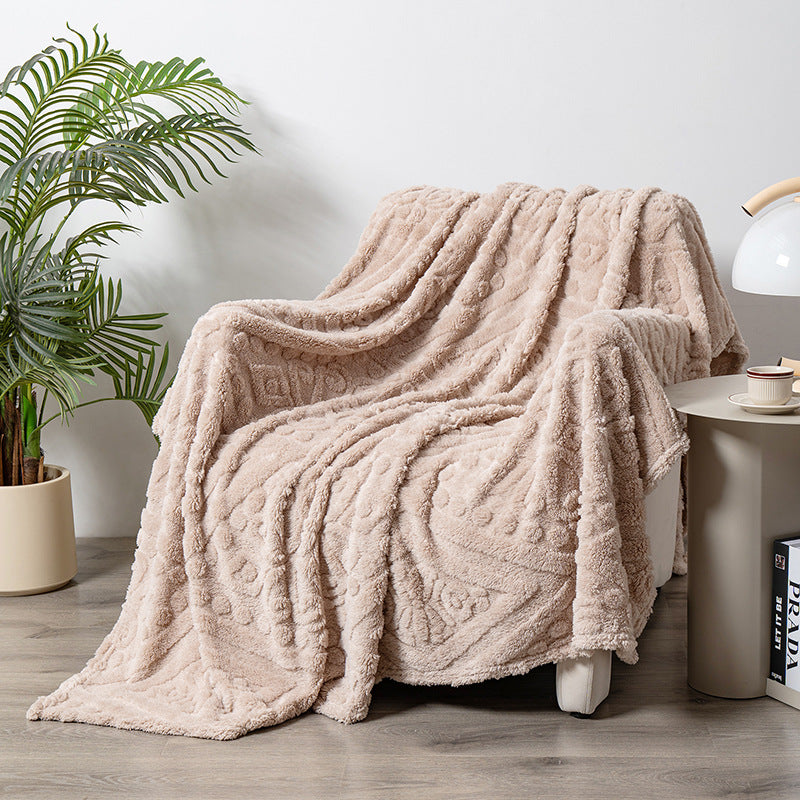 Unisex Cozy Plush Throw Blanket