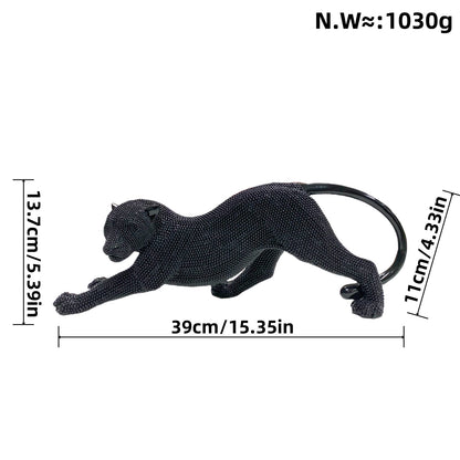 Elegant decorative figure of a panther Acalora