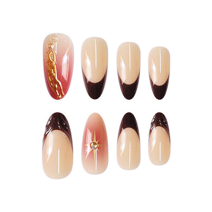 Artistic Gel Press-On Nail Art Acalora