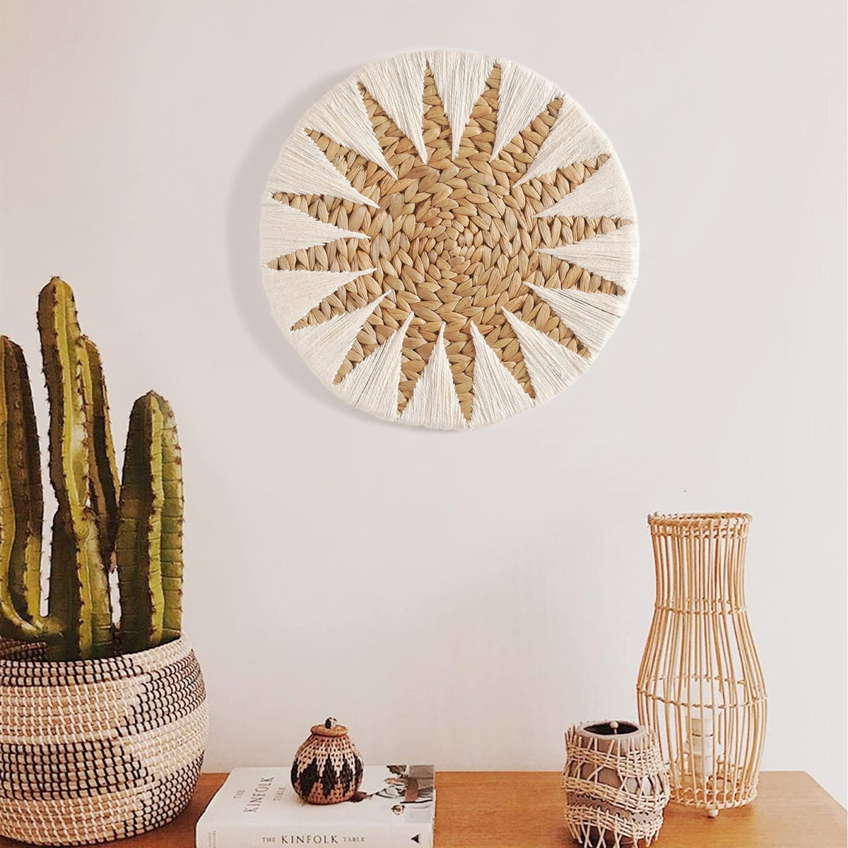 Decorative Wall Hanging Made of Natural Materials Acalora