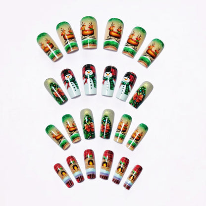 Holiday-Themed Nail Art Design Acalora