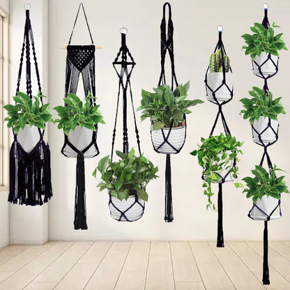 Macrame Plant Hanger Set Acalora