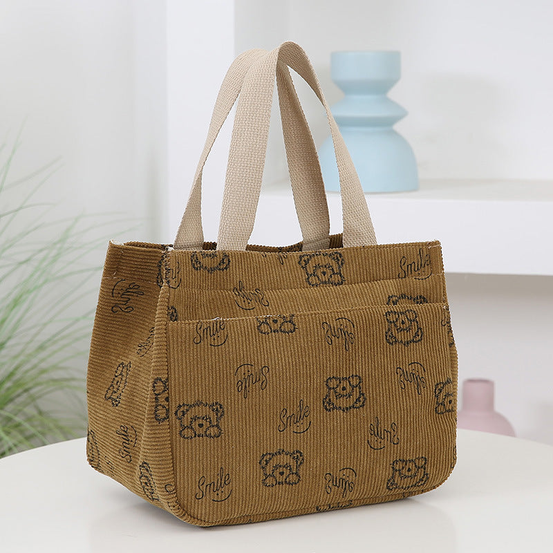 Cute Fun Cartoon Themed Mini Tote Bag Acalora
