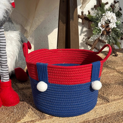 Playful Handmade Storage Basket Acalora