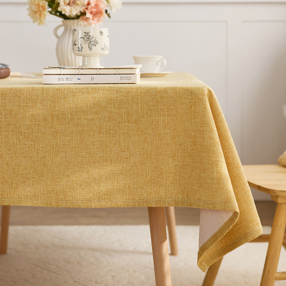 Durable Textured Tablecloth