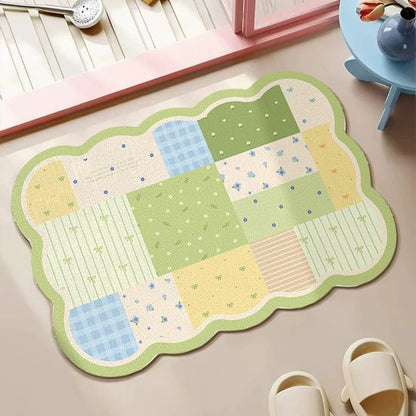 Cute Cartoon Dog-Themed Bath Mat