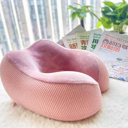 Women's Ergonomic Neck Support Pillow with Relaxing Massage Function Karnz