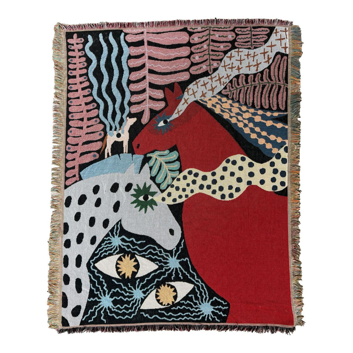 Artistic Tapestry Throw Blanket