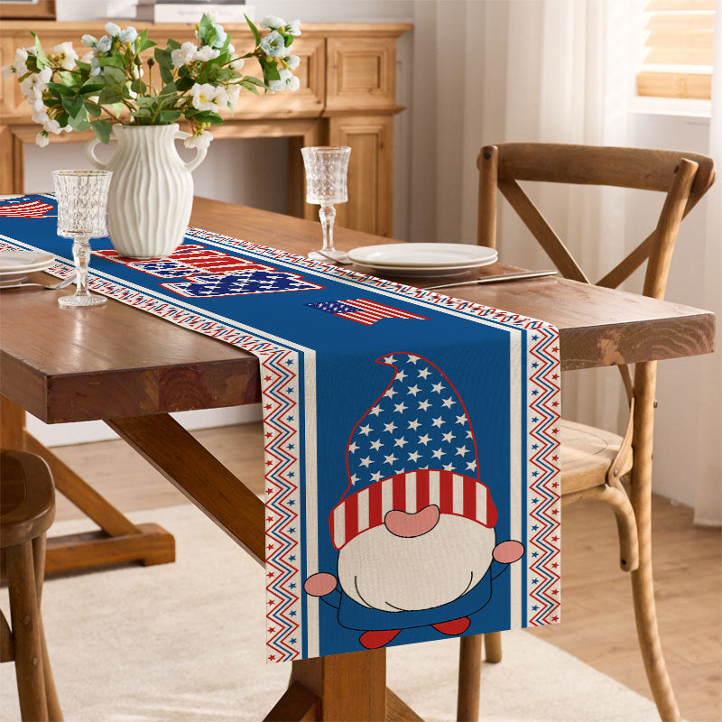 Decorative Patriotic Table Runner