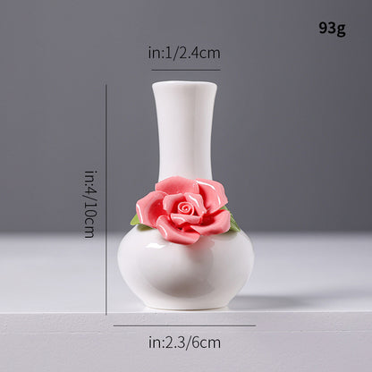 Floral Ceramic Vase
