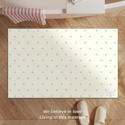 Decorative Star-patterned Bath Mat