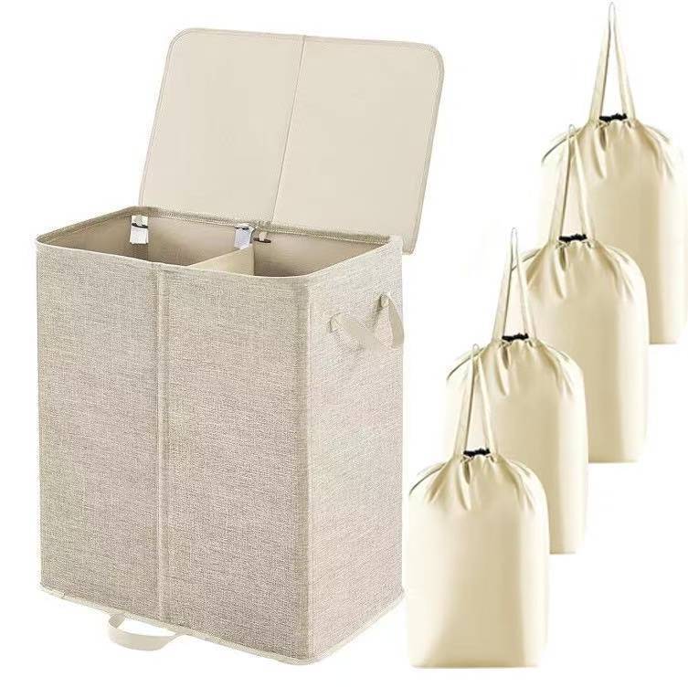 Laundry container with separating compartments Acalora