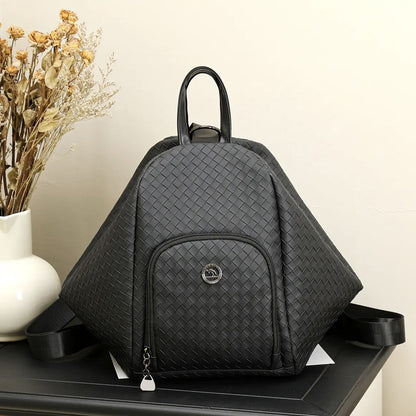 Woven Design Backpack Acalora