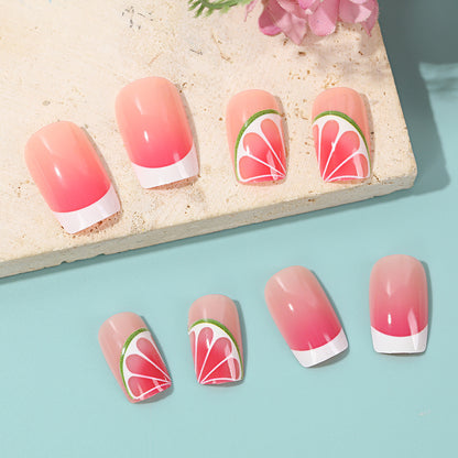Art Nail Set with Exciting Watermelon Designs Acalora