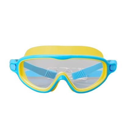 Swimming mask with wide field of vision and UV protection Bowlift