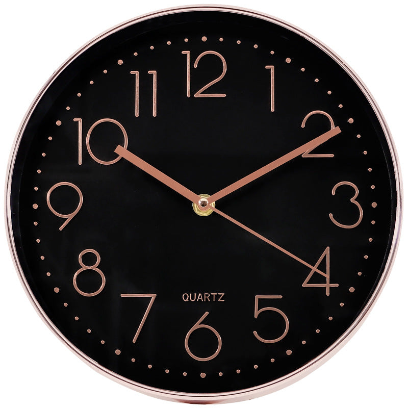 Wall clock in elegant minimalist design