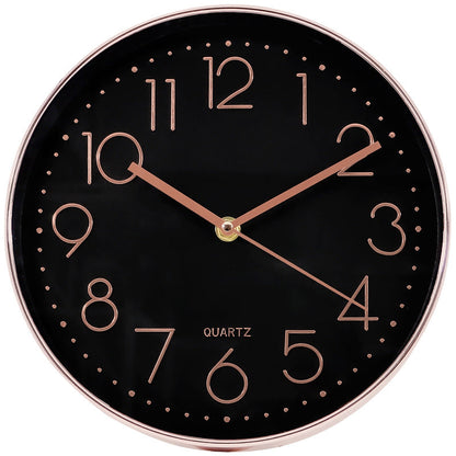 Wall clock in elegant minimalist design