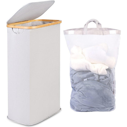 High-quality laundry container with removable inner bag Acalora