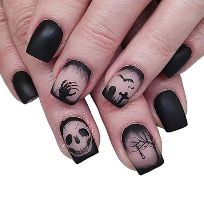 Halloween-Inspired Nail Art Acalora