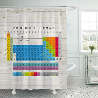 Vintage World Map Shower Curtain