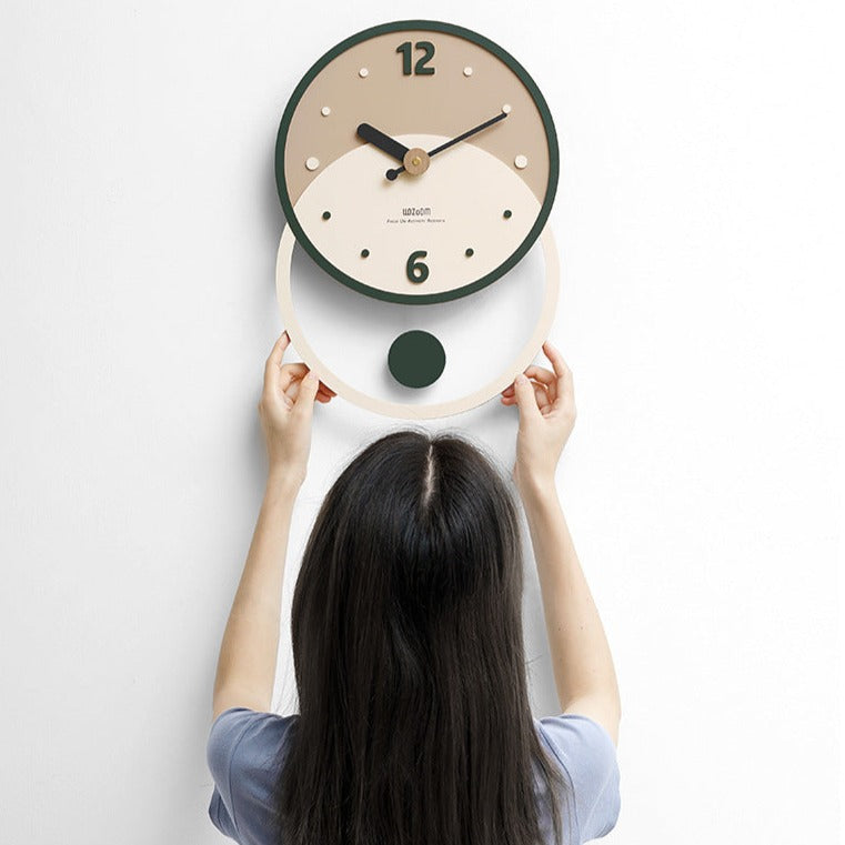 Skanto | Nordic Minimalist Living Room Wall Clock
