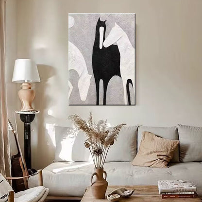 Abstract Animal Art Canvas