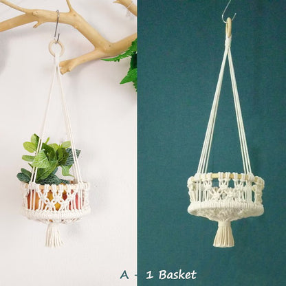 Hanging Macrame Plant Holder Acalora