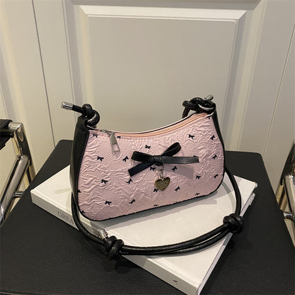 Charming Bow Embellished Handbag Acalora