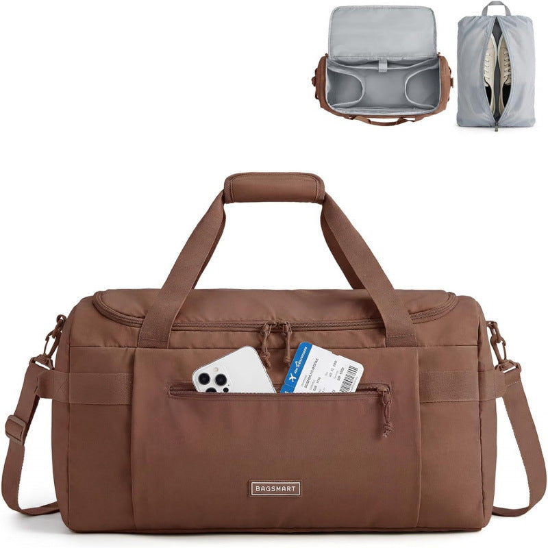 Versatile Multi-Compartment Travel Duffle Bag Acalora