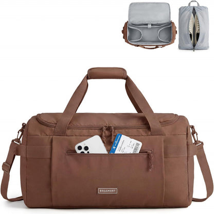 Versatile Multi-Compartment Travel Duffle Bag Acalora