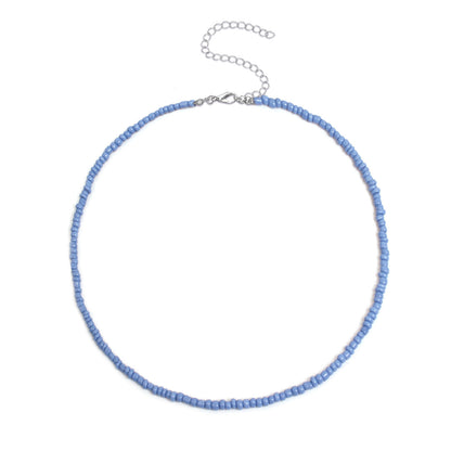 Colorful Beaded Choker Necklace Acalora