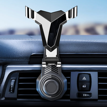 Adjustable gravity air vent smartphone car mount with full rotation joint Bowlift