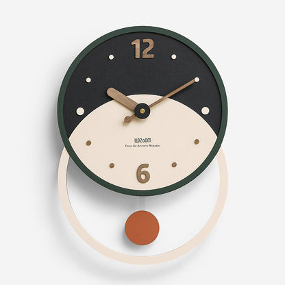 Skanto | Nordic Minimalist Living Room Wall Clock