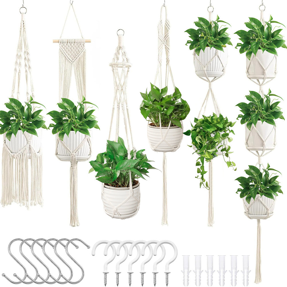 Macrame Plant Hanger Set Acalora