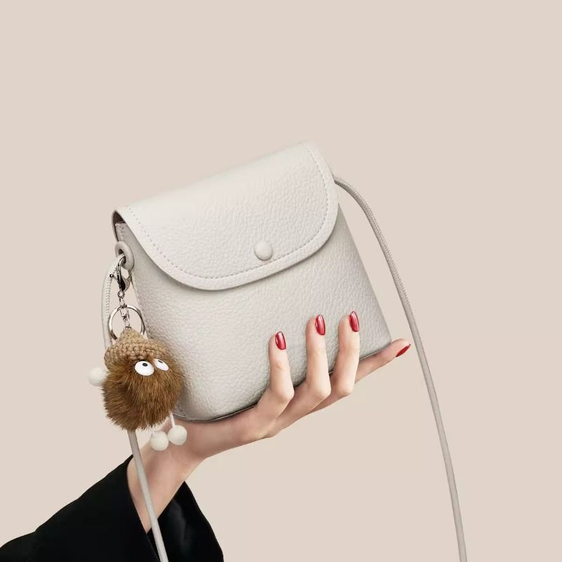 Compact Textured Crossbody Bag Acalora