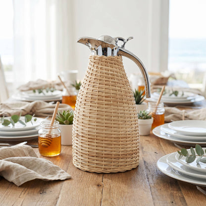 Decorative Woven Pitcher Acalora